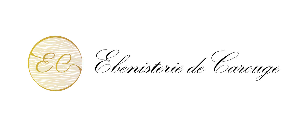 LOGO DE L'ENTREPRISE ÉBÉNISTERIE DE CAROUGE