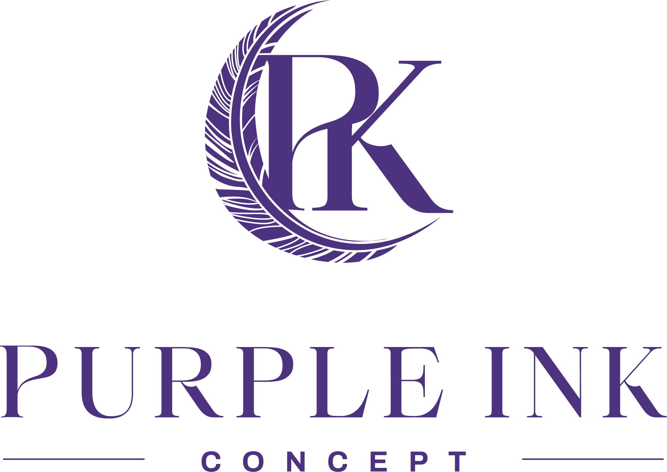 Purple ink concept
