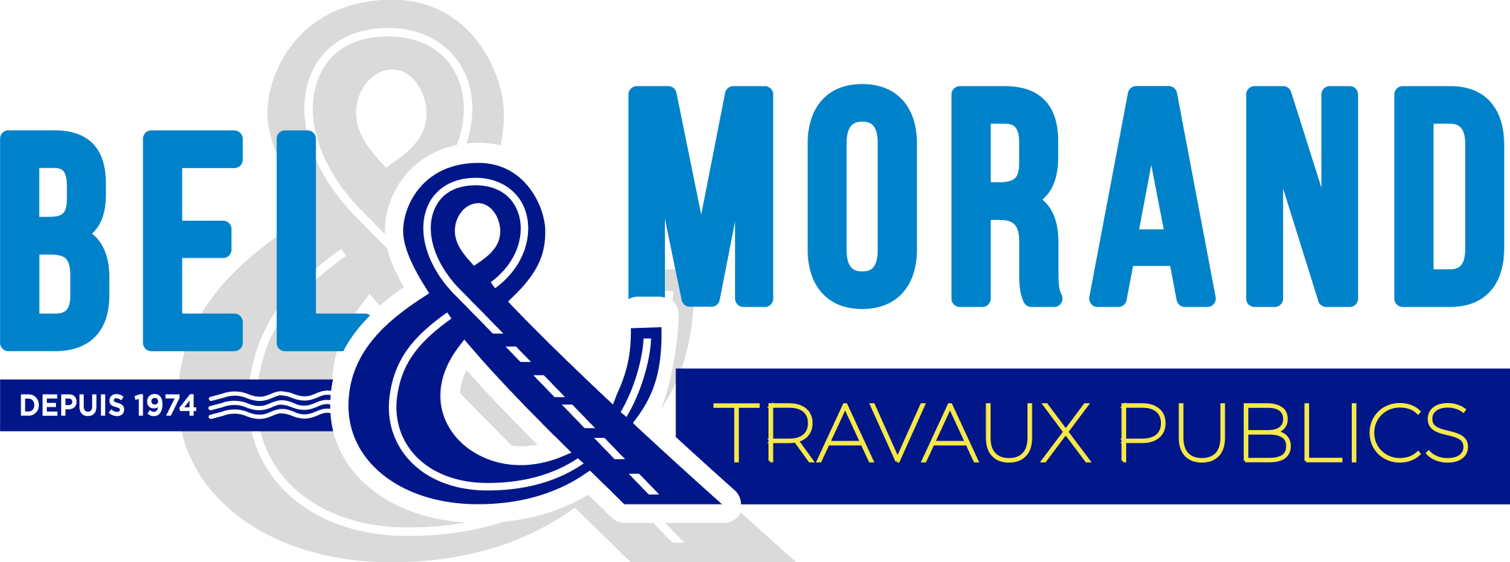 LOGO ENTREPRISE BEL & MORAND TRAVAUX PUBLICS
